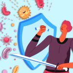 The parts of your immune system that fight infections actively.