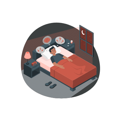 Dealing with anxiety at night? Here are some tips that can help.