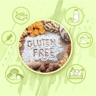 Gluten-free foods to reduce period pain