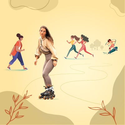 6 Outdoor activities for period days.