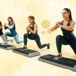 Aerobic dance routines to follow during periods.