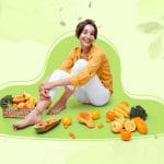 Healthy food that benefits your menstrual cycle.