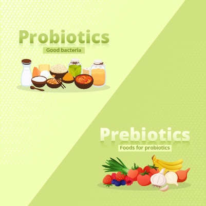 Probiotics and prebiotics