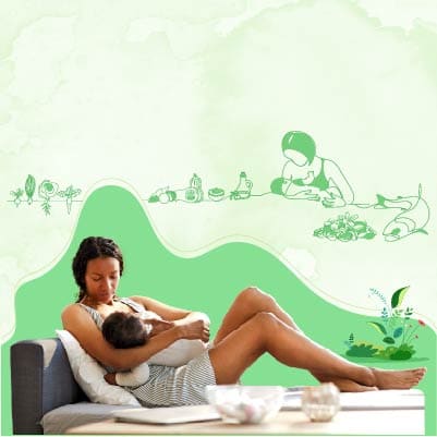 Nutrition for breastfeeding mothers